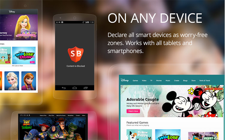 اپلیکیشن Safe Browsing Parental Control